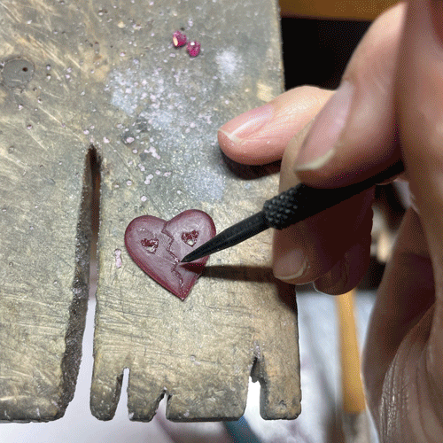 ♥️ Pre-order Ruby Ray's Matching Heart Pendants ♥️