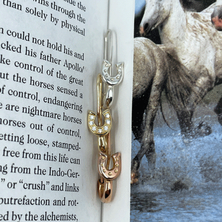 Story behind my latest addition to my safety pin earring collection - The Horseshoe