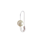 Classic Pearl Safety Pin Earring