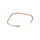 Serpent Eternity Cuff - Solid 9K Gold