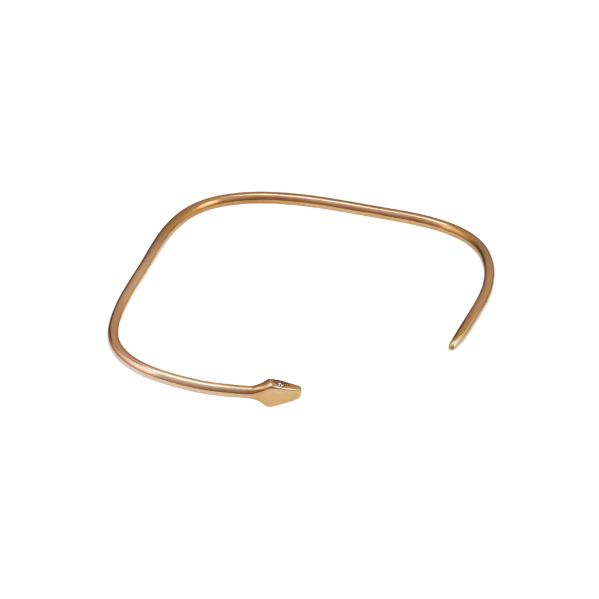 Serpent Eternity Cuff - Solid 9K Gold