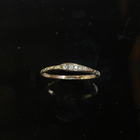 5 Diamond Set Ouroboros Snake Ring
