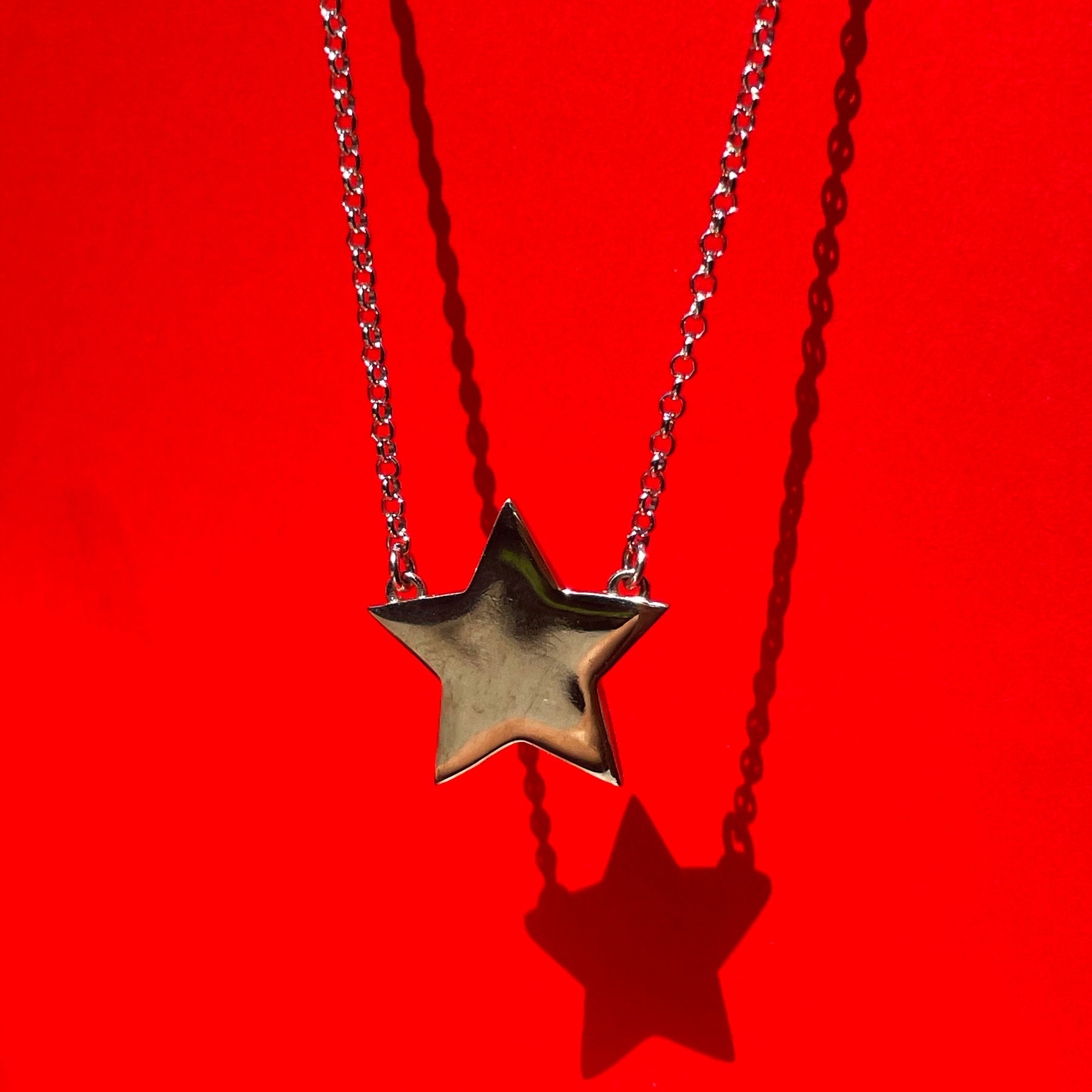 Ashes Shooting Star Necklace - Custom made
