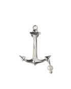 Anchor of Pearl Stud Earring - Sterling Silver
