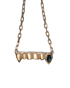 Bite Me! Necklace - Solid 9K Gold