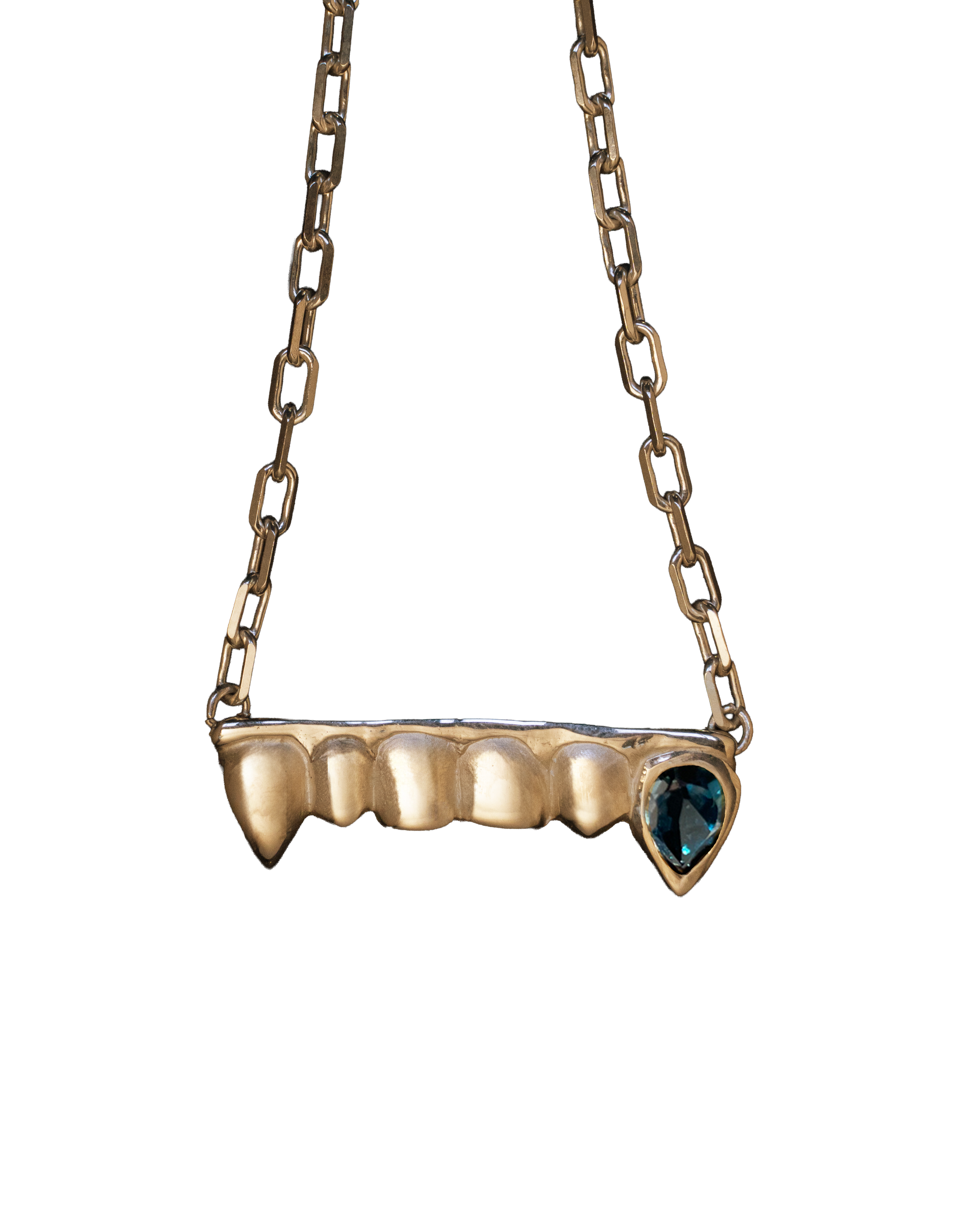 Bite Me! Necklace - Solid 9K Gold