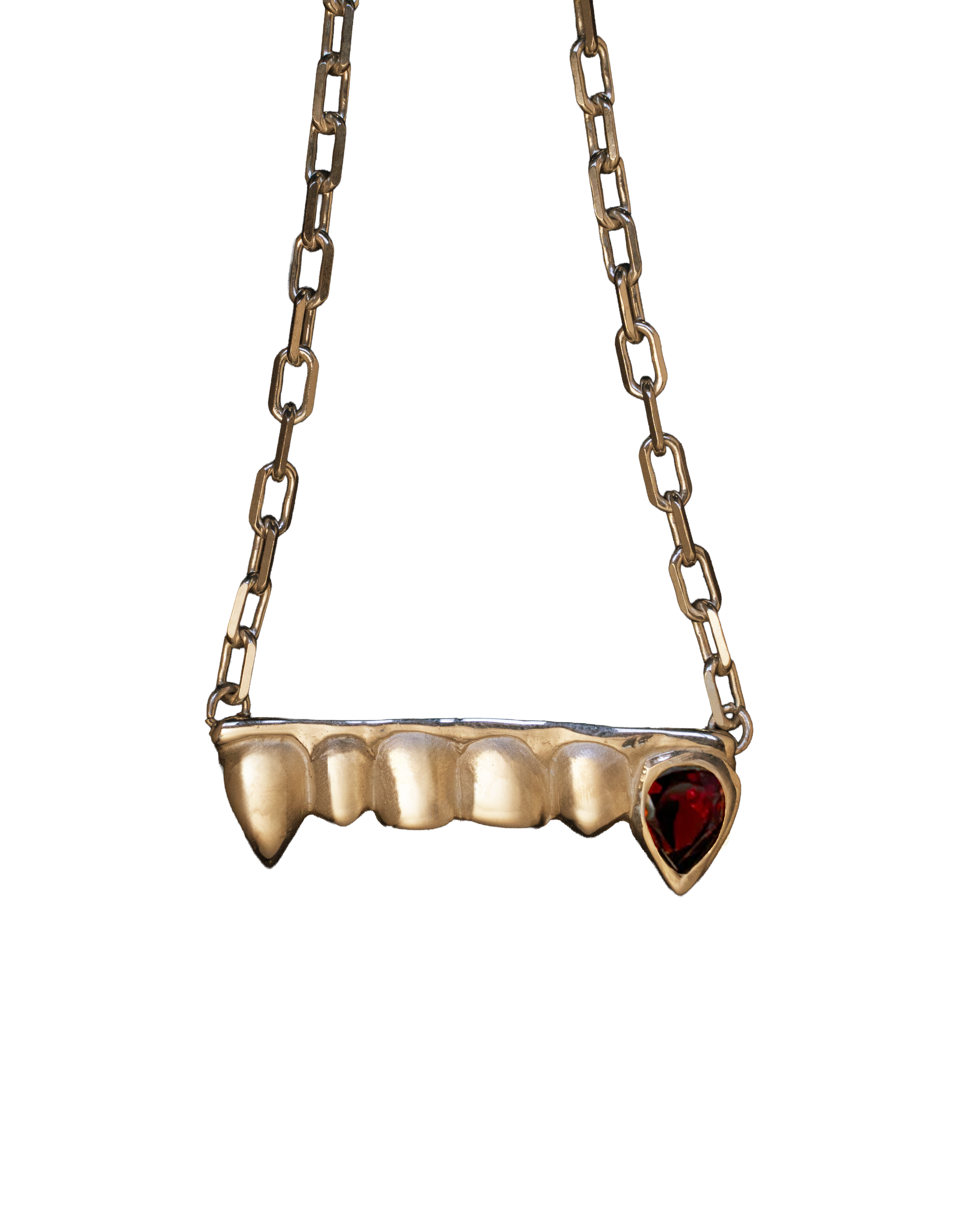 Bite Me! Necklace - Solid 9K Gold