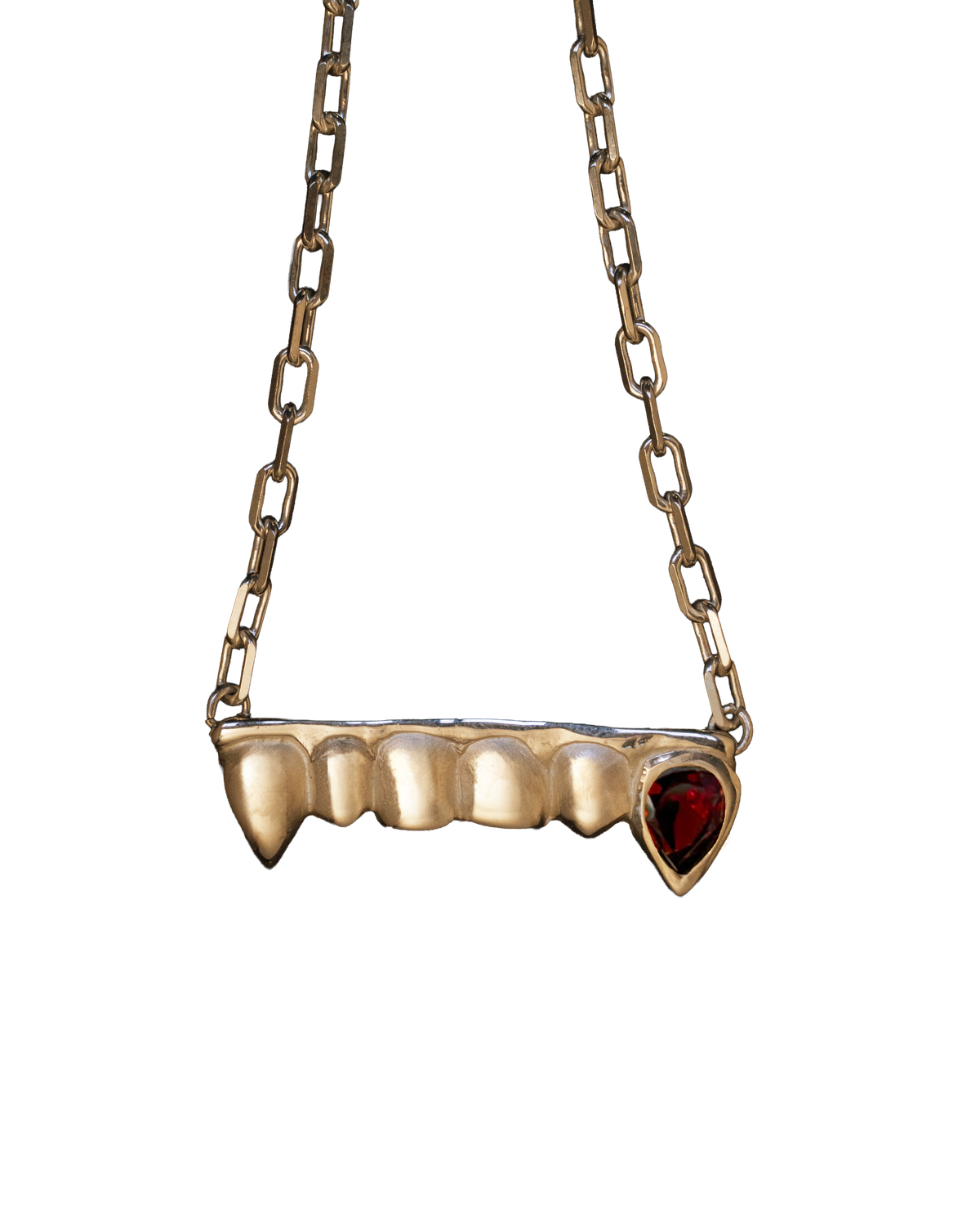 Bite Me! Necklace - Solid 9K Gold
