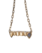 Bite Me! Necklace - Solid 9K Gold