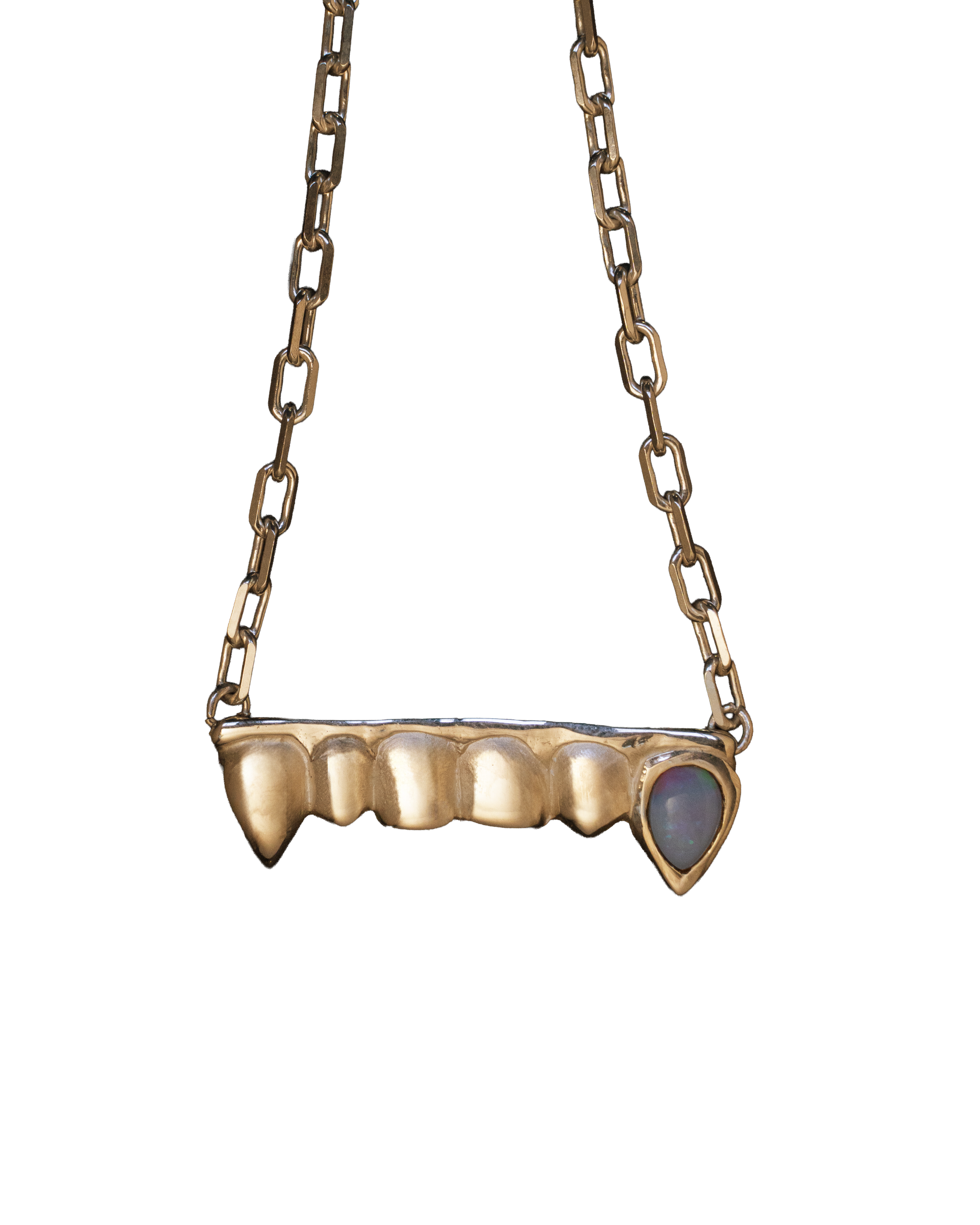 Bite Me! Necklace - Solid 9K Gold