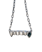 Bite Me! Necklace - Sterling Silver