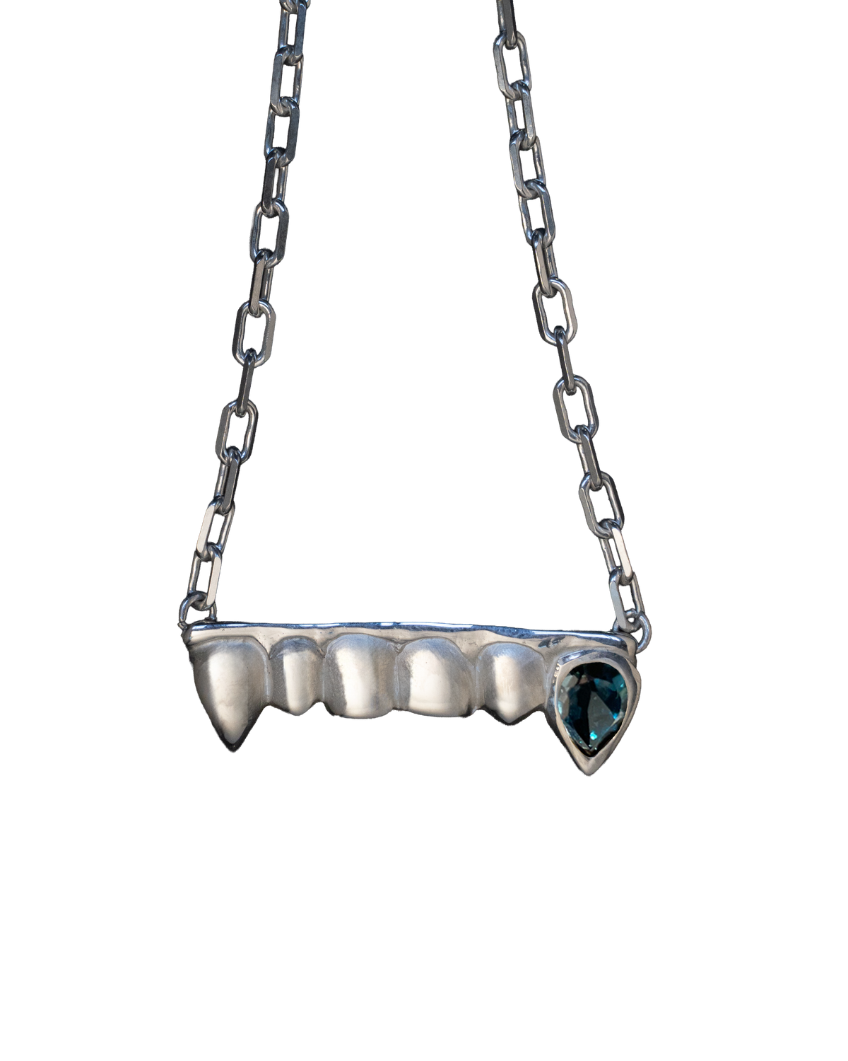 Bite Me! Necklace - Sterling Silver