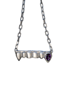Bite Me! Necklace - Sterling Silver