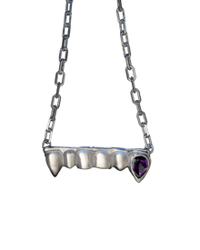 Bite Me! Necklace - Sterling Silver