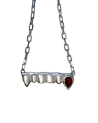 Bite Me! Necklace - Sterling Silver
