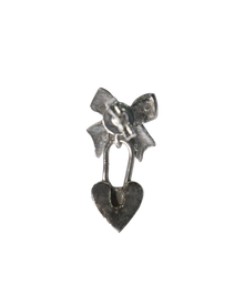 Wrap My Heart in a Bow Stud Earring - Sterling Silver