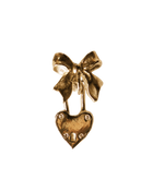 Wrap My Heart in a Bow Stud Earring - Sterling Silver