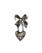 Wrap My Heart in a Bow Stud Earring - Sterling Silver