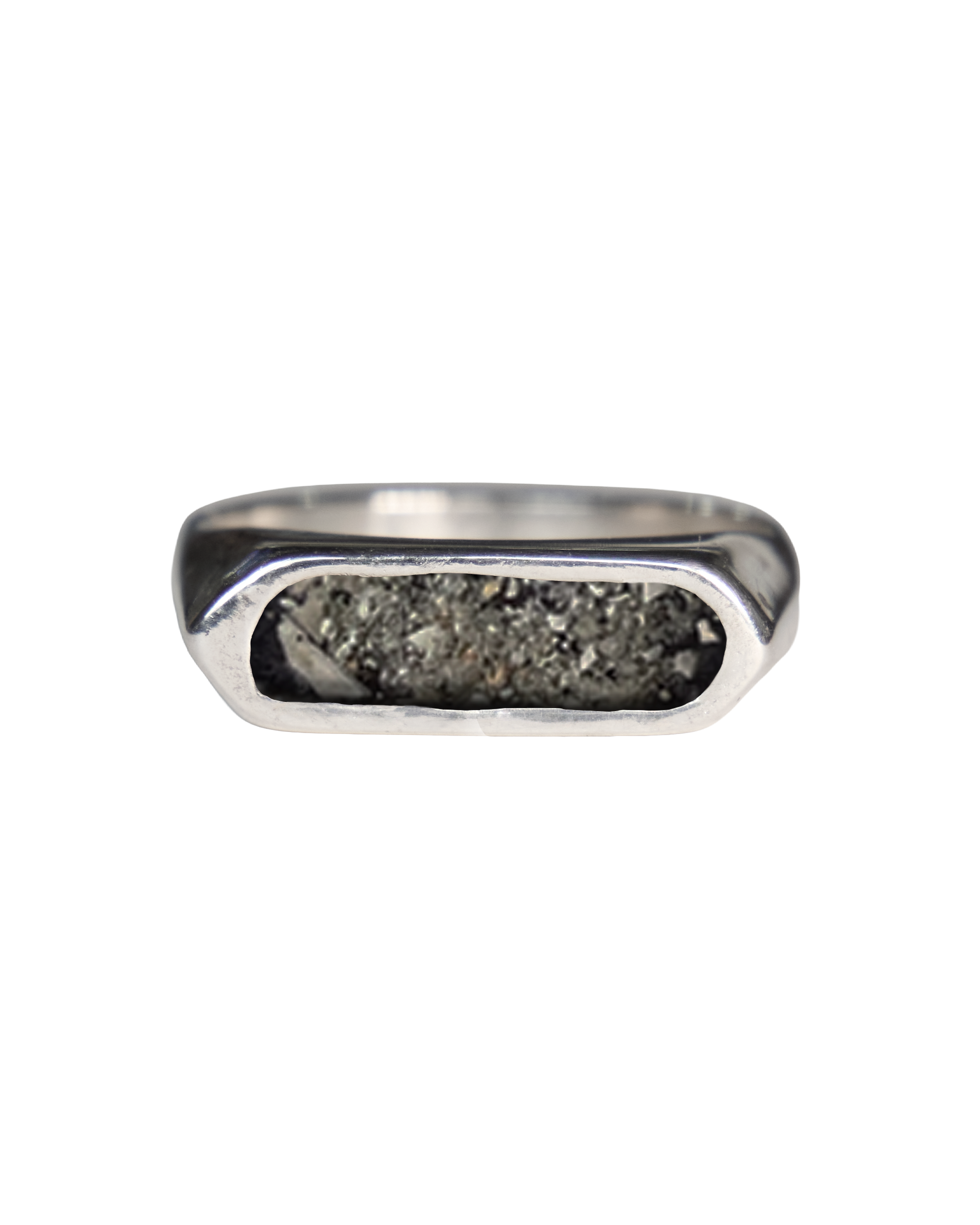 Memorial Channel Signet Ring - Sterling Silver