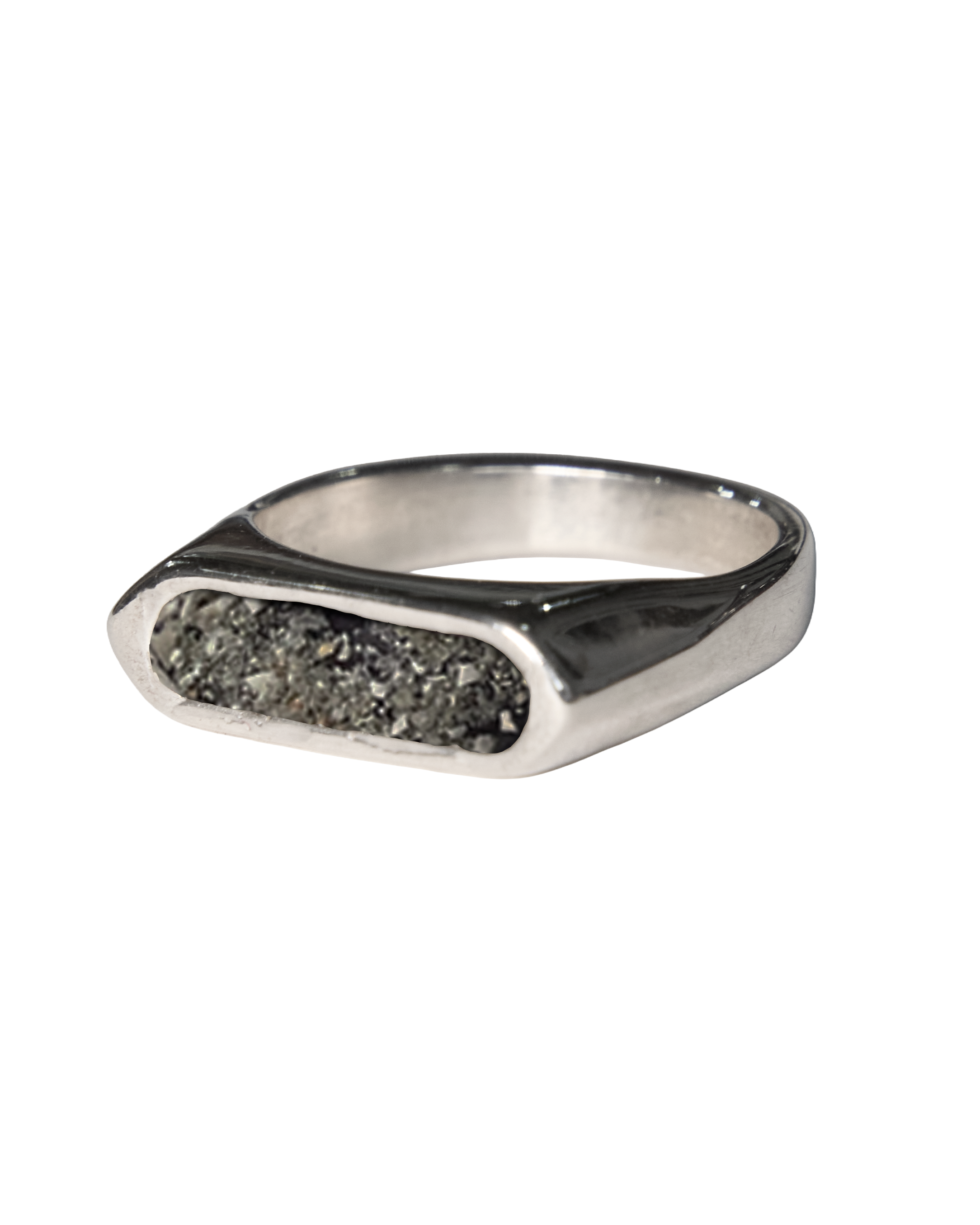 Memorial Channel Signet Ring - Sterling Silver