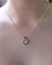 Lover's Eye Necklace - Sterling Silver