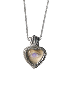 Lover's Eye Necklace - Sterling Silver