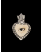 Lover's Eye Necklace - Sterling Silver