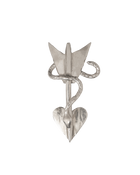 Serpent Wrapped Arrow Broach - Sterling Silver