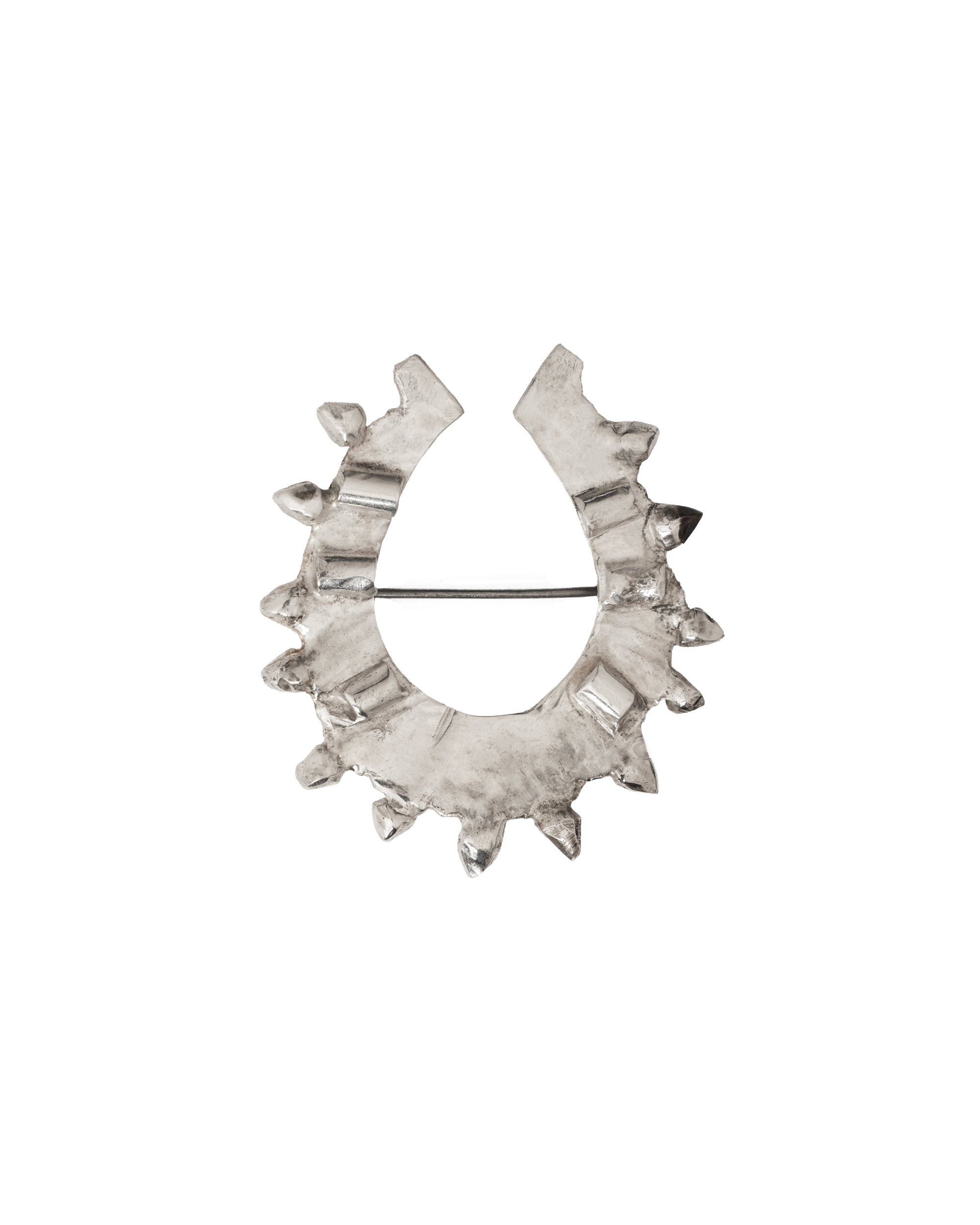 Horseshoe Broach - Sterling Silver