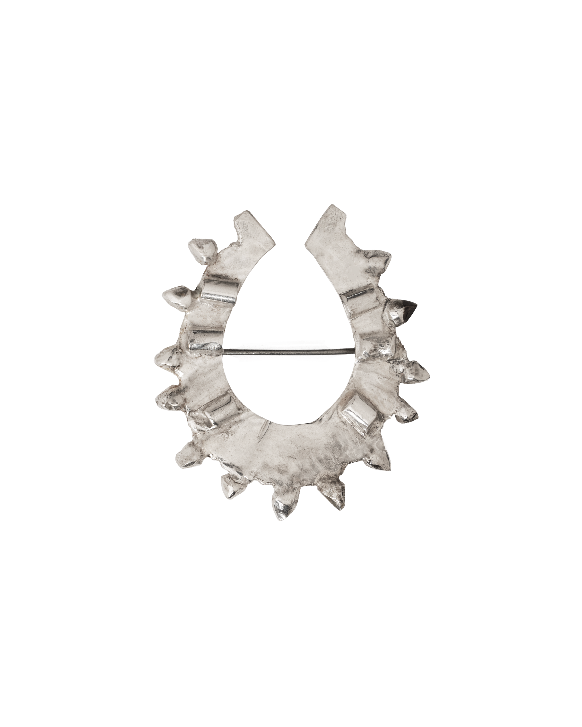 Horseshoe Broach - Sterling Silver