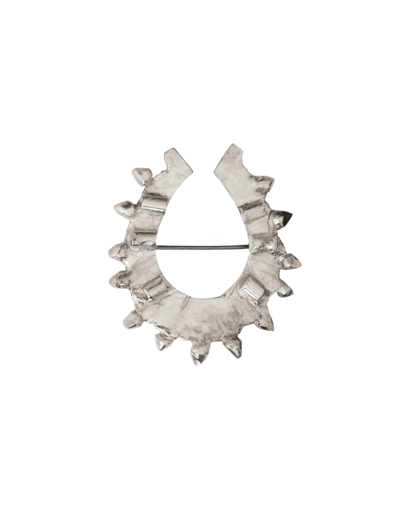 Horseshoe Broach - Sterling Silver