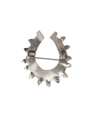 Horseshoe Broach - Sterling Silver