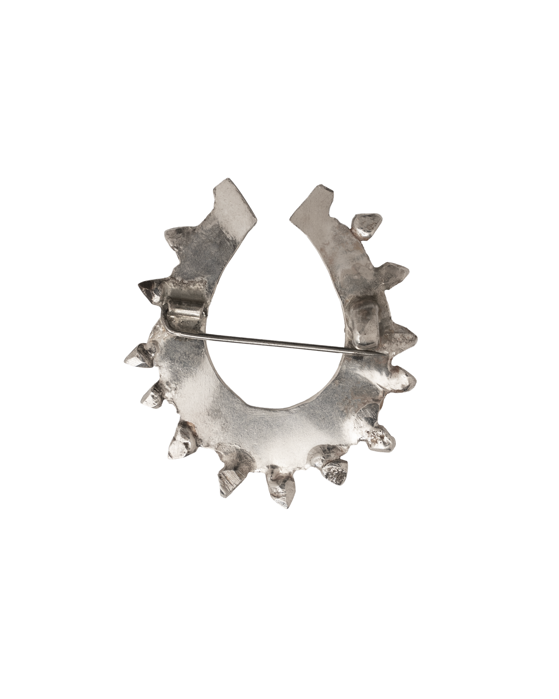 Horseshoe Broach - Sterling Silver