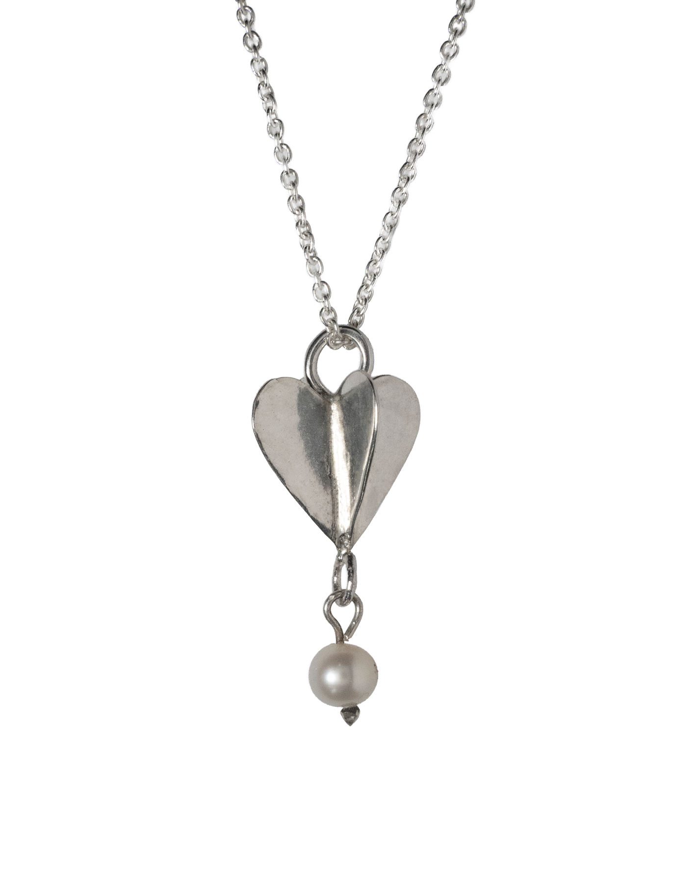 Spin my Heart Necklace - Sterling Silver
