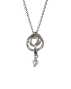 Twisted Serpent Necklace - Sterling Silver