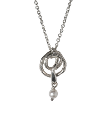 Twisted Serpent Necklace - Sterling Silver