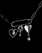 Spin my Heart Necklace - Sterling Silver