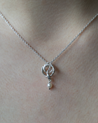 Twisted Serpent Necklace - Sterling Silver