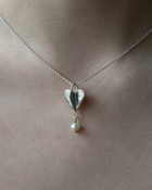 Spin my Heart Necklace - Sterling Silver