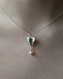 Spin my Heart Necklace - Sterling Silver