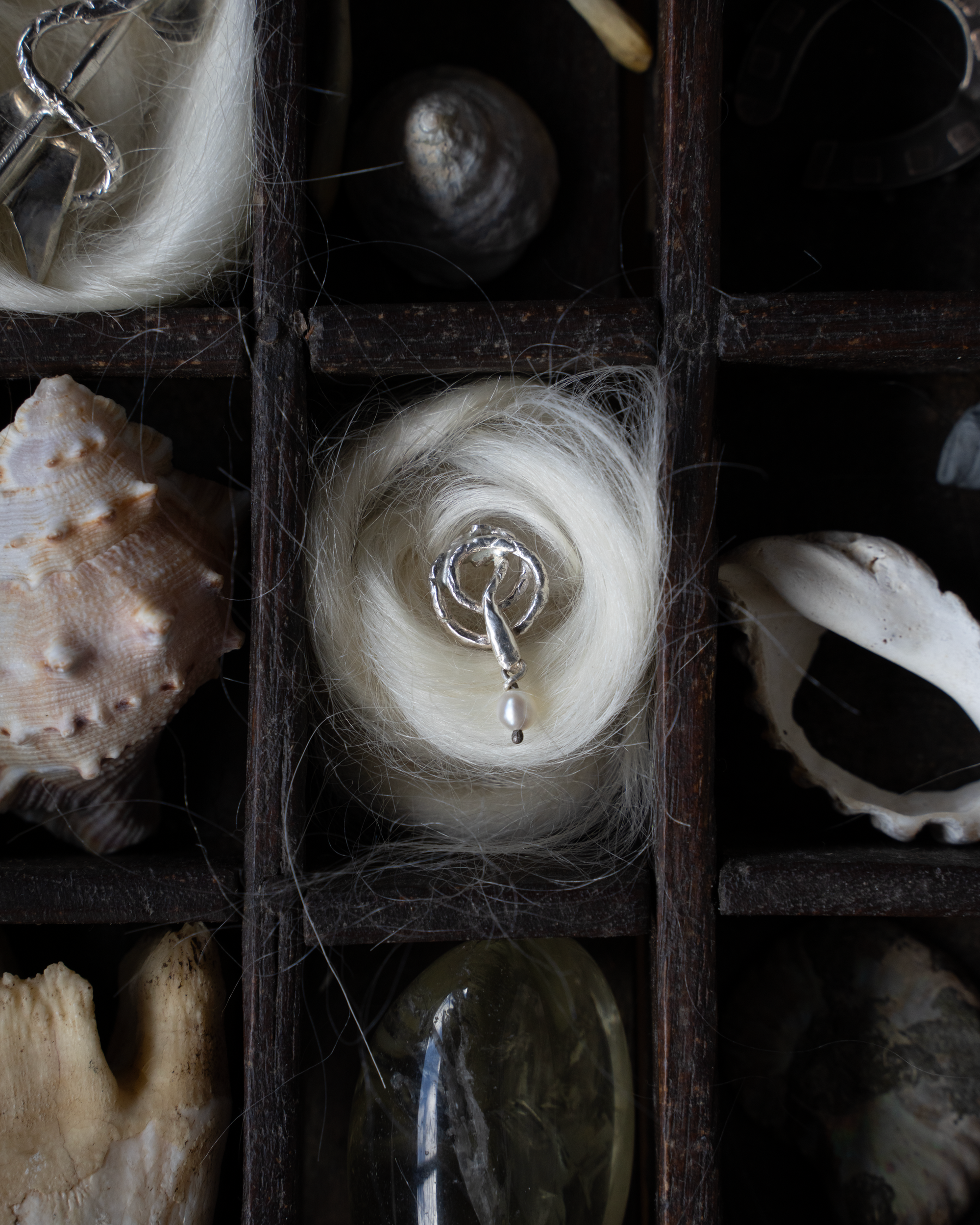 Twisted Serpent Necklace - Sterling Silver