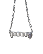 Bite Me! Necklace - Sterling Silver