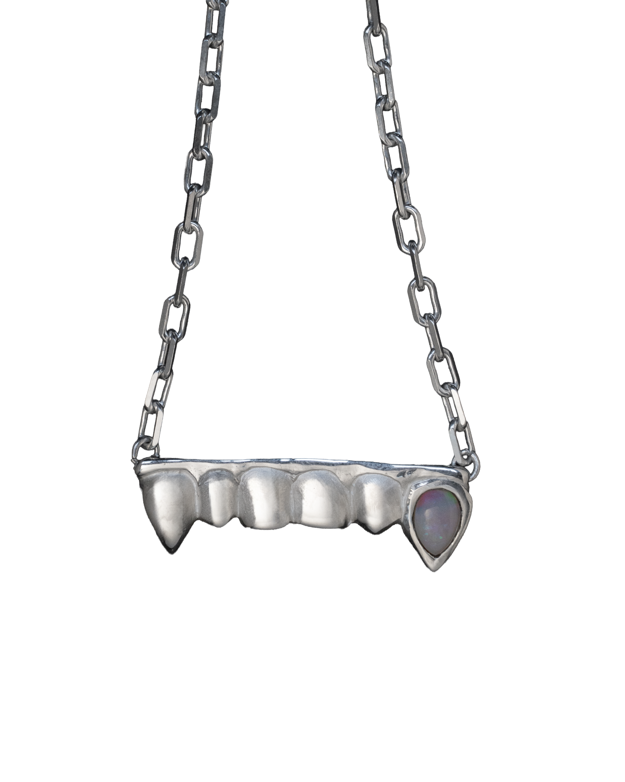Bite Me! Necklace - Sterling Silver