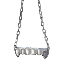 Bite Me! Necklace - Sterling Silver