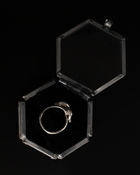 Serpent & the Swan Love Knot Ring - Sterling Silver
