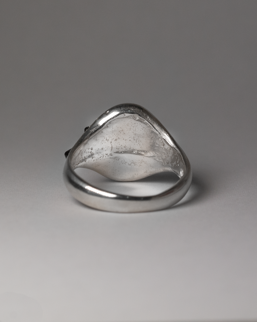 Unearth Signet Ring - Sterling Silver
