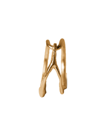 Little Wishbone Ring - Solid 9K Gold