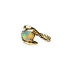 Double Snake Opal Ring