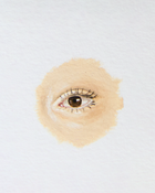 Lover's Eye Necklace - Sterling Silver