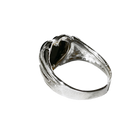 Black as my Heart Onyx ring - Sterling Silver